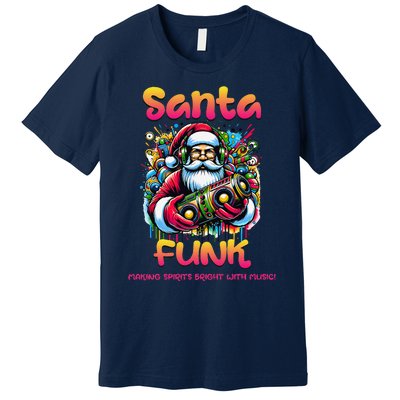 Santa Funk Jazz Funk Soul Hip Hop Premium T-Shirt