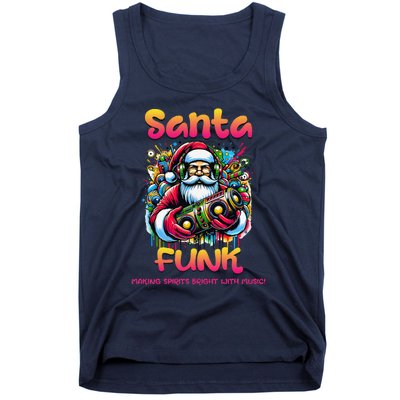 Santa Funk Jazz Funk Soul Hip Hop Tank Top