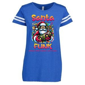 Santa Funk Jazz Funk Soul Hip Hop Enza Ladies Jersey Football T-Shirt