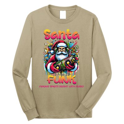 Santa Funk Jazz Funk Soul Hip Hop Long Sleeve Shirt