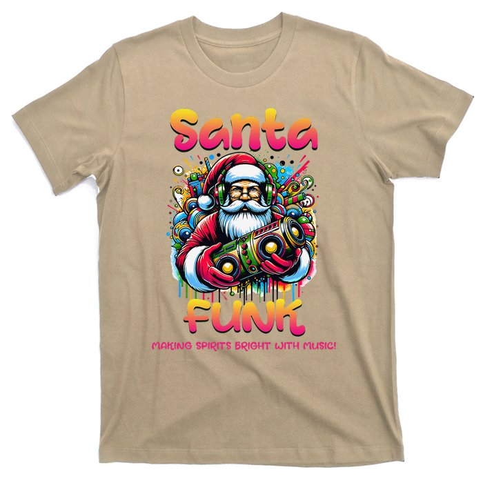 Santa Funk Jazz Funk Soul Hip Hop T-Shirt