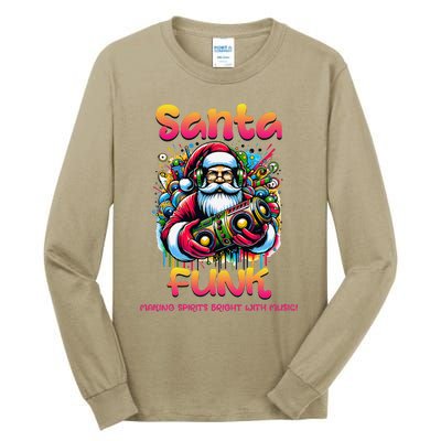 Santa Funk Jazz Funk Soul Hip Hop Tall Long Sleeve T-Shirt