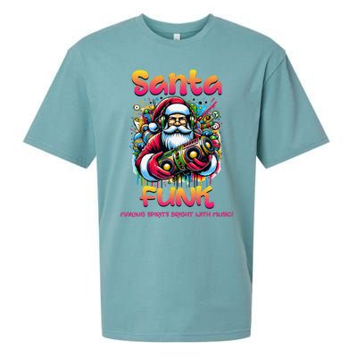 Santa Funk Jazz Funk Soul Hip Hop Sueded Cloud Jersey T-Shirt