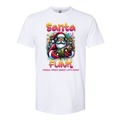 Santa Funk Jazz Funk Soul Hip Hop Softstyle CVC T-Shirt