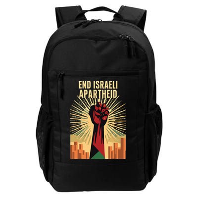 STAND FOR JUSTICE END ISRAEL APARTHEID PALESTINE Backpack