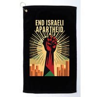 STAND FOR JUSTICE END ISRAEL APARTHEID PALESTINE Golf Towel