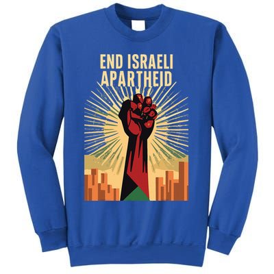 STAND FOR JUSTICE END ISRAEL APARTHEID PALESTINE Sweatshirt