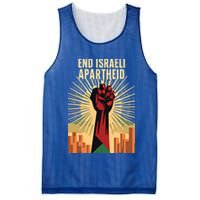 STAND FOR JUSTICE END ISRAEL APARTHEID PALESTINE Mesh Reversible Basketball Jersey Tank