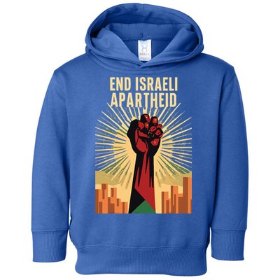 STAND FOR JUSTICE END ISRAEL APARTHEID PALESTINE Toddler Hoodie