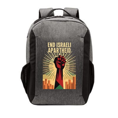 STAND FOR JUSTICE END ISRAEL APARTHEID PALESTINE Vector Backpack