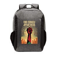 STAND FOR JUSTICE END ISRAEL APARTHEID PALESTINE Vector Backpack