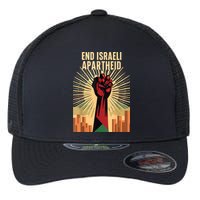 Stand For Justice: End Israel Apartheid Palestine Flexfit Unipanel Trucker Cap