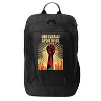 Stand For Justice: End Israel Apartheid Palestine City Backpack