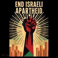 Stand For Justice: End Israel Apartheid Palestine Short Acrylic Beanie