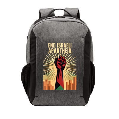 Stand For Justice: End Israel Apartheid Palestine Vector Backpack