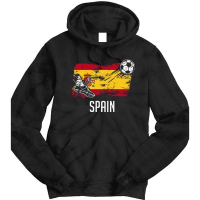 Spain Flag Jersey Spanish Soccer Team Spanish Tie Dye Hoodie