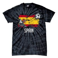 Spain Flag Jersey Spanish Soccer Team Spanish Tie-Dye T-Shirt