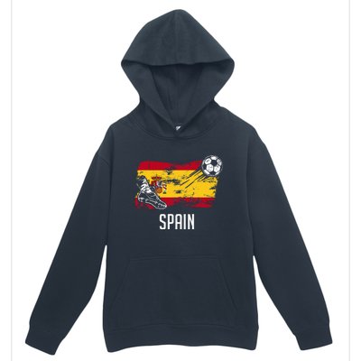 Spain Flag Jersey Spanish Soccer Team Spanish Urban Pullover Hoodie