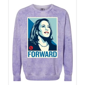 Shepard Fairey Kamala Harris Forward Colorblast Crewneck Sweatshirt