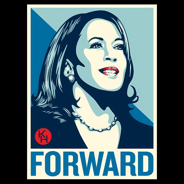 Shepard Fairey Kamala Harris Forward Impact Tech Backpack