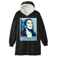 Shepard Fairey Kamala Harris Forward Hooded Wearable Blanket