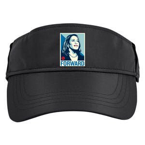 Shepard Fairey Kamala Harris Forward Adult Drive Performance Visor