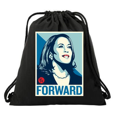 Shepard Fairey Kamala Harris Forward Drawstring Bag