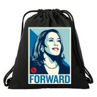 Shepard Fairey Kamala Harris Forward Drawstring Bag