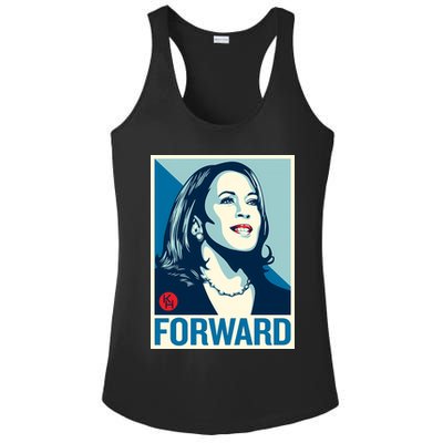 Shepard Fairey Kamala Harris Forward Ladies PosiCharge Competitor Racerback Tank