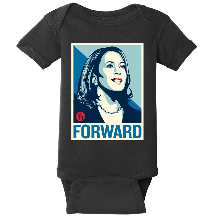 Shepard Fairey Kamala Harris Forward Baby Bodysuit