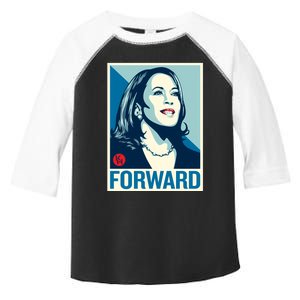 Shepard Fairey Kamala Harris Forward Toddler Fine Jersey T-Shirt