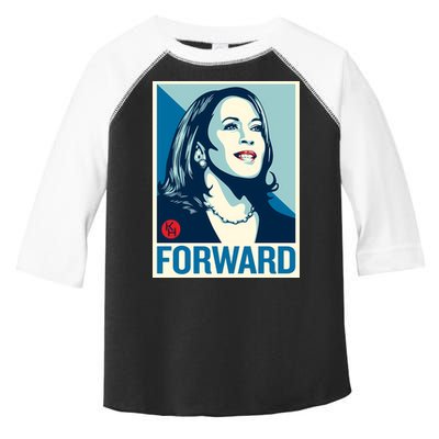 Shepard Fairey Kamala Harris Forward Toddler Fine Jersey T-Shirt