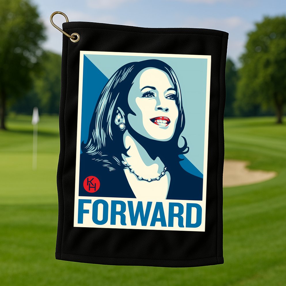 Kamala Harris Forward Golf Towel