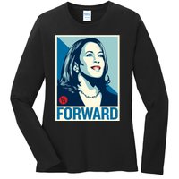 Shepard Fairey Kamala Harris Forward Ladies Long Sleeve Shirt