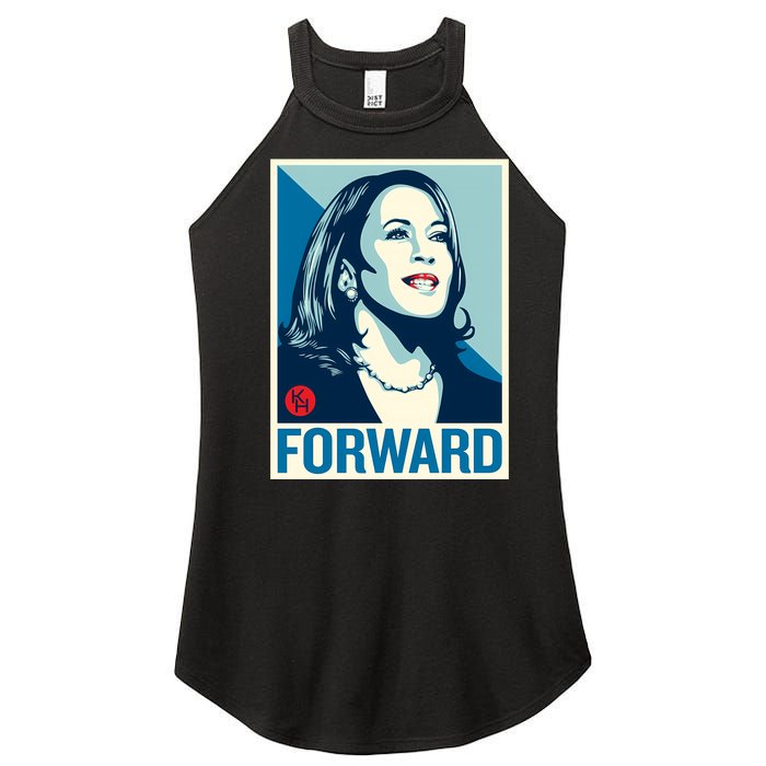 Shepard Fairey Kamala Harris Forward Women's Perfect Tri Rocker Tank