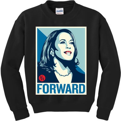 Shepard Fairey Kamala Harris Forward Kids Sweatshirt
