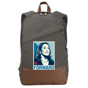 Shepard Fairey Kamala Harris Forward Cotton Canvas Backpack