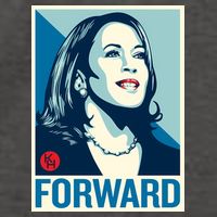Shepard Fairey Kamala Harris Forward Vector Backpack