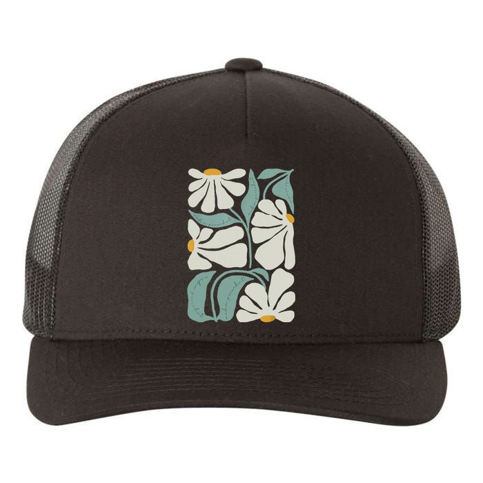 Subtle Flower Kamala Harris Boho Aesthetic Yupoong Adult 5-Panel Trucker Hat