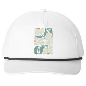 Subtle Flower Kamala Harris Boho Aesthetic Snapback Five-Panel Rope Hat