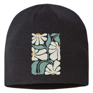 Subtle Flower Kamala Harris Boho Aesthetic Sustainable Beanie