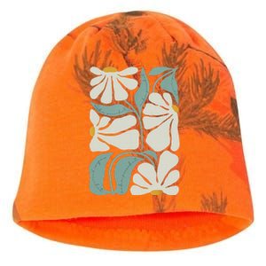 Subtle Flower Kamala Harris Boho Aesthetic Kati - Camo Knit Beanie