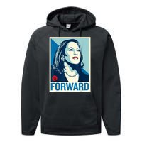 Shepard Fairey Kamala Harris Forward Performance Fleece Hoodie