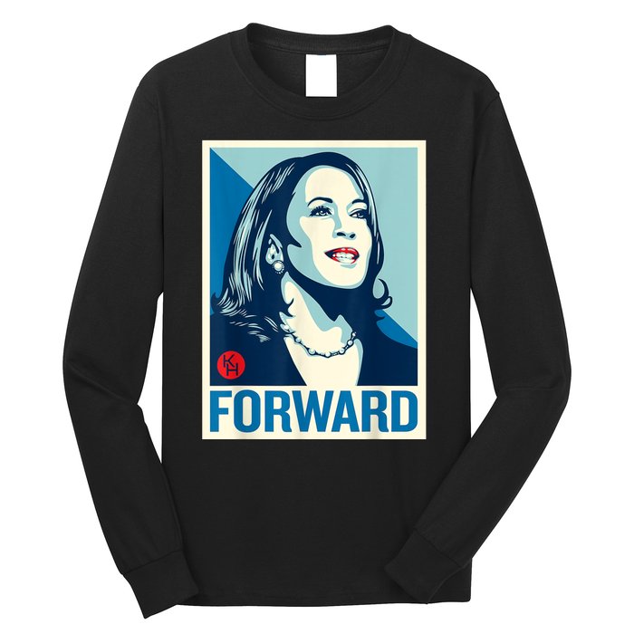 Shepard Fairey Kamala Harris Forward Long Sleeve Shirt