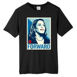 Shepard Fairey Kamala Harris Forward Tall Fusion ChromaSoft Performance T-Shirt