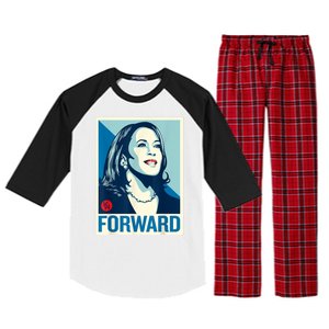 Shepard Fairey Kamala Harris Forward Raglan Sleeve Pajama Set