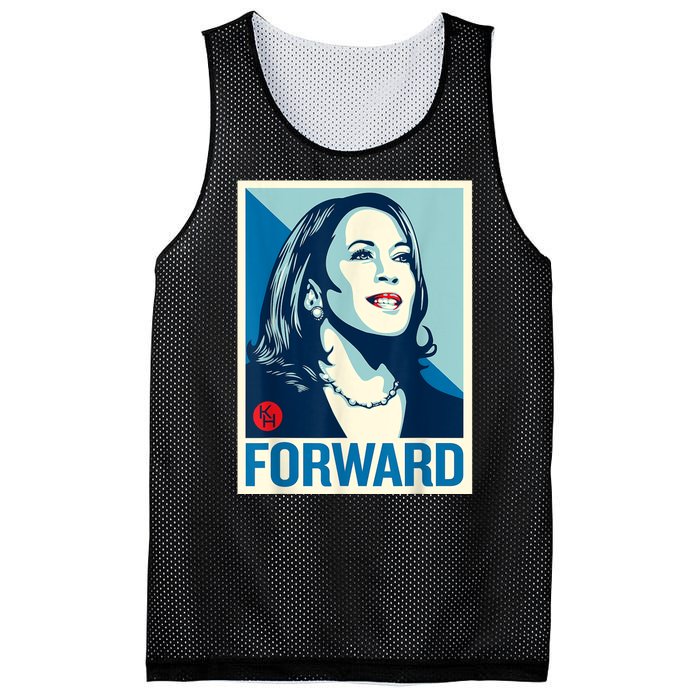 Shepard Fairey Kamala Harris Forward Mesh Reversible Basketball Jersey Tank