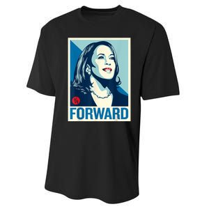 Shepard Fairey Kamala Harris Forward Performance Sprint T-Shirt