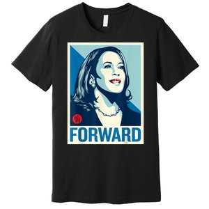 Shepard Fairey Kamala Harris Forward Premium T-Shirt