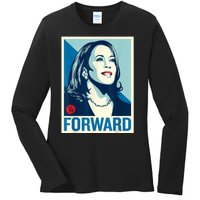 Shepard Fairey Kamala Harris Forward Ladies Long Sleeve Shirt